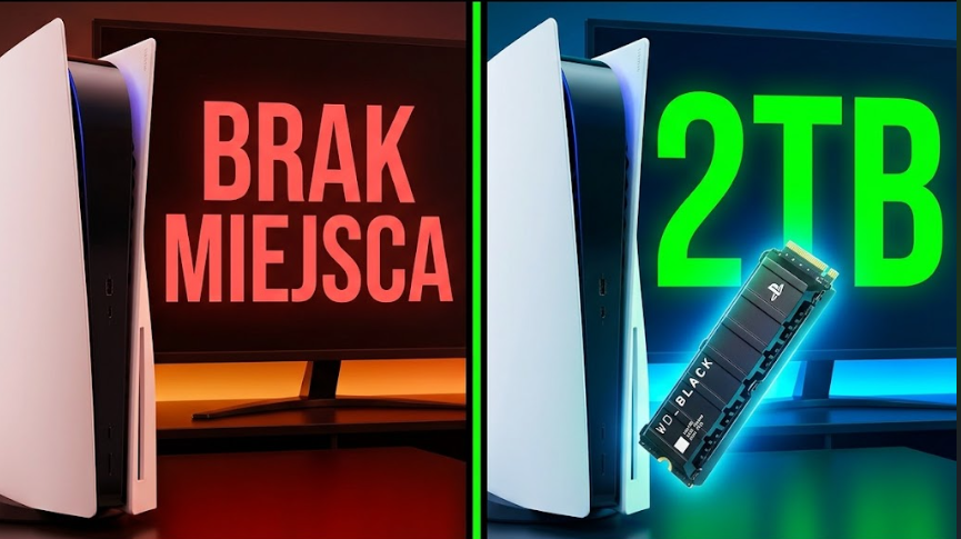 Jak zwiększyć pamięć w Konsoli (Ps4 , Ps5 , Xbox)?